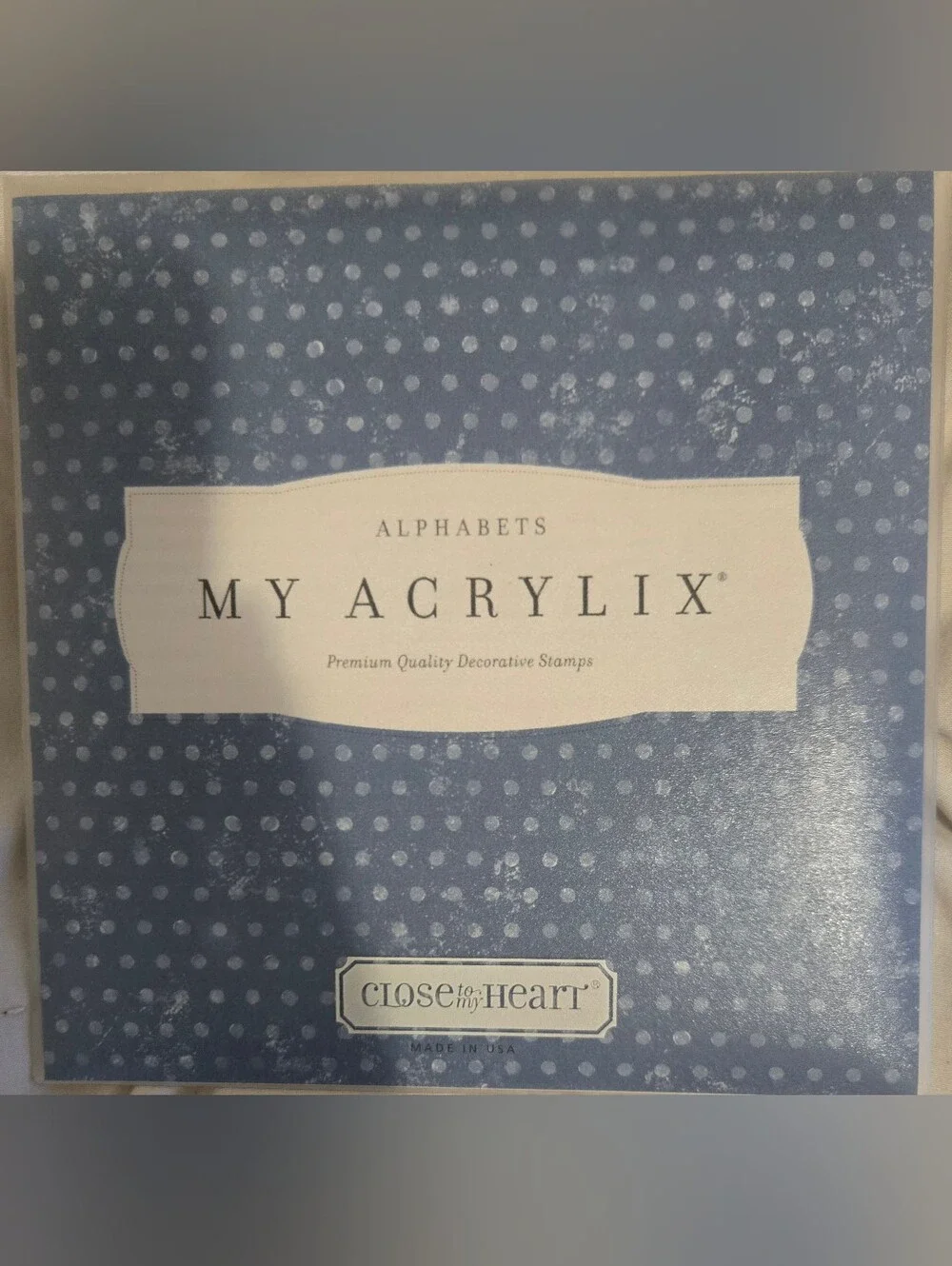 My Acrylix Stamp Set - Lot of 2